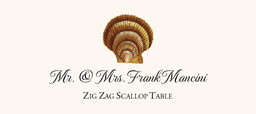 Seashell Assortment  Place Cards