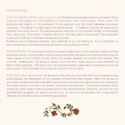 Shadi (Square)  Wedding Programs