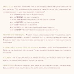 Shadi (Square)  Wedding Programs