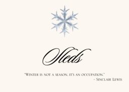 Snowflake Assortment Memorabilia Cards