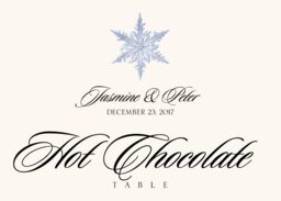Snowflake Assortment Table Names