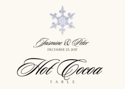 Snowflake Assortment  Table Names