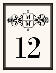 Time Traveler Table Numbers