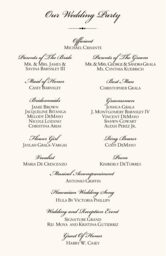 Tree of Life Heart Wedding Programs