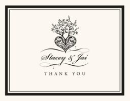 Tree of Life Heart Thank You Notes