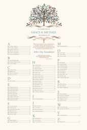 Arbor Day  Seating Charts