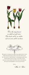 Tulip Bulbs Wedding Programs