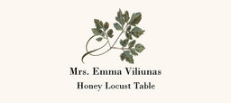 Honey Locust Twisty Leaf  Place Cards