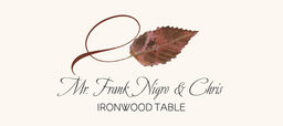Ironwood Twisty Leaf Place Cards
