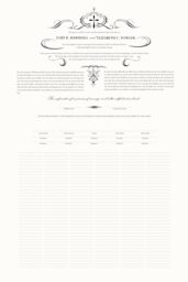 Victorian Classic Wedding Certificates