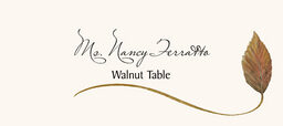 Assorted Wispy Leaves  Place Cards