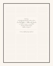 All Signatures Wedding Certificates