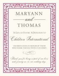 Classic 13 Donation Cards