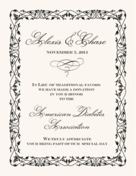 Classic 3 Donation Cards