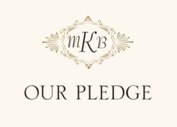 Carmine Tango Monogram Table Names