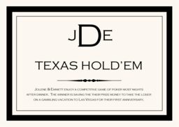 Copperplate Monogram  Memorabilia Cards