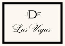 Copperplate Monogram Table Names