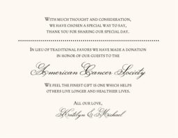 Monsieur Victorian Frame  Donation Cards