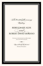 Something Old, Something New Wedding Programs