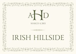 Yana Monogram Table Names