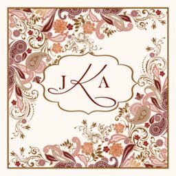 Paisley Garden  Wedding Programs