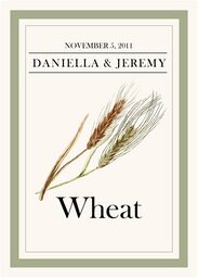 Fruit, Vegetables, Nuts & Grains  Table Names