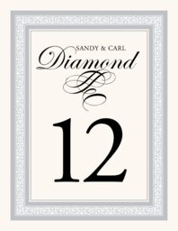 Whirly Gig Table Numbers