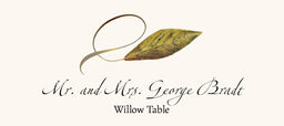 Assorted Twisty Leaves  Place Cards