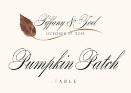 Ironwood Wispy Leaf Table Names