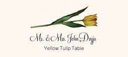 Assorted Flowers  Place Cards