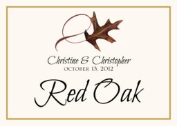 Twisty Leaves Table Names