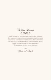 Curly Sue Snowflake Wedding Programs