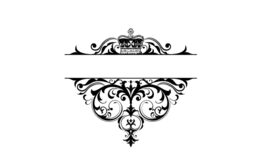 monograms monogram modern designs crowned