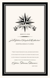 Nautical Products In Wedding Programs Documents And Designs