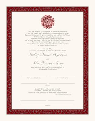Traditional Wedding Vows And Love Poetry Documents And Designs