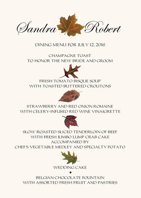 Colorful Leaves Assortment