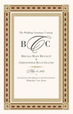 Dharma-Discovery Wedding Programs