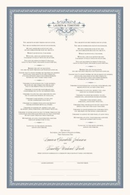 I thee wed vows top