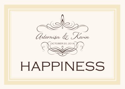 Flourish Monogram 04B