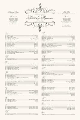 Flourish Monogram 10B