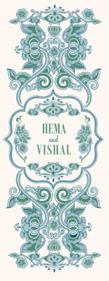 Rasm e Henna Wedding Programs