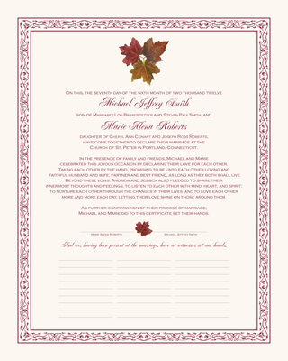 Tri Maple Leaf Pattern