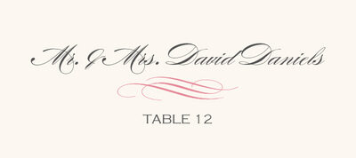 Ornate Line Flourish 0637