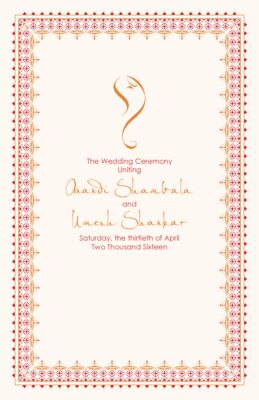 Paisley Sunset Wedding Programs