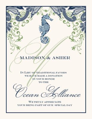 Paisley Ocean Seahorse