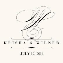 Poem Script Monogram