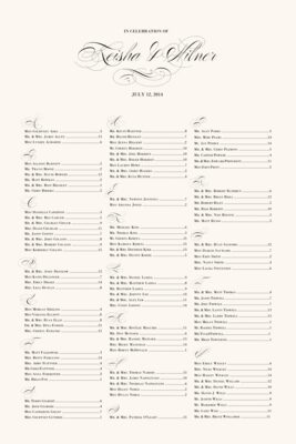 Poem Script Monogram