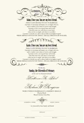 Non traditional ring vows new arrivals