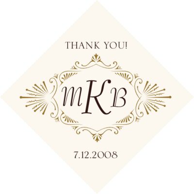 Carmine Tango Monogram