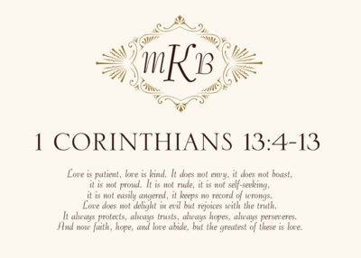 Carmine Tango Monogram